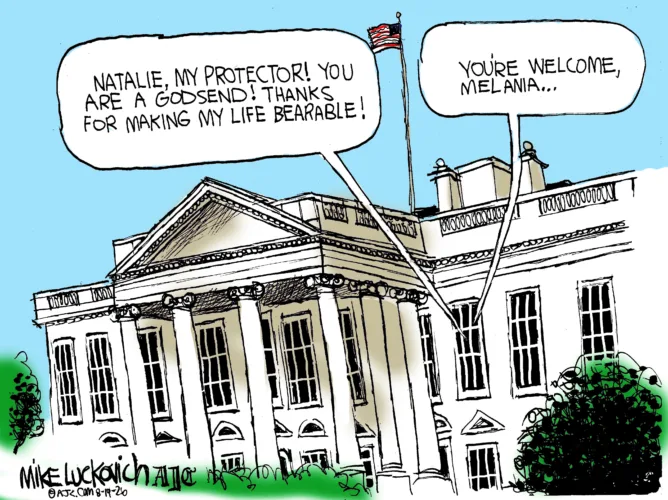 Cartoon commentary
